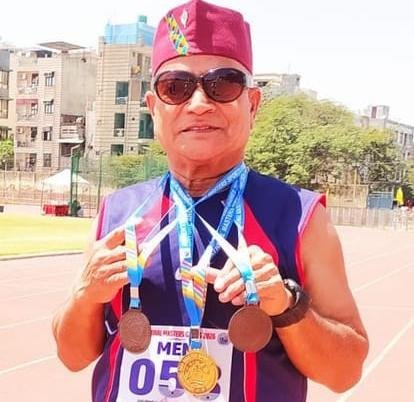 कोटद्वार : मास्टर एथलीट महावीर सिंह की दमदार जीत, नेशनल मास्टर्स गेम्स में तीन पदक अपने नाम