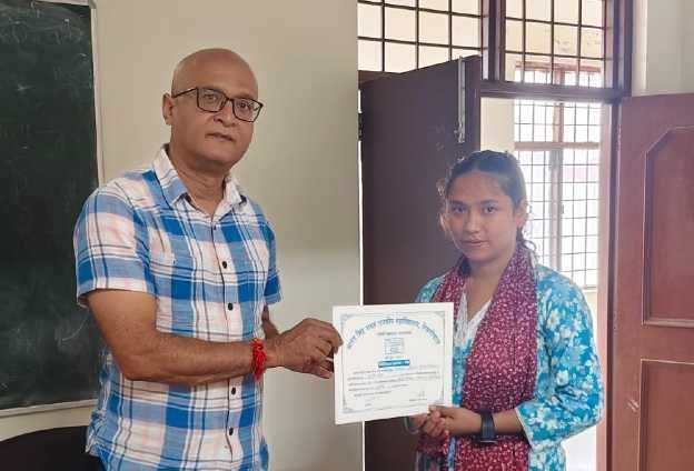 राजकीय महाविद्यालय रिखणीखाल में उत्साहपूर्वक मनाया गया हिन्दी दिवस